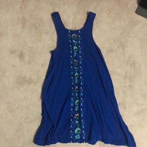 Royal blue Roxy summer dress